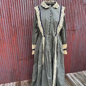 40’s antique handmade dress